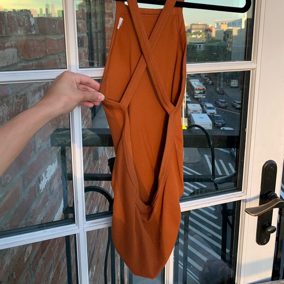 Cross Back Bodysuit - Picture 7 of 7